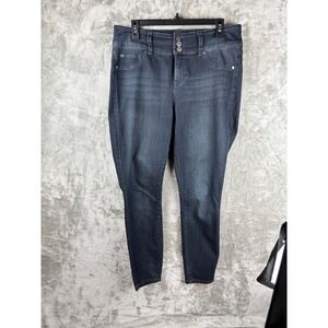 Torrid Womens Jegging 12R Dark Wash Curvy Fit Comfort Core Pull On Stretch Denim